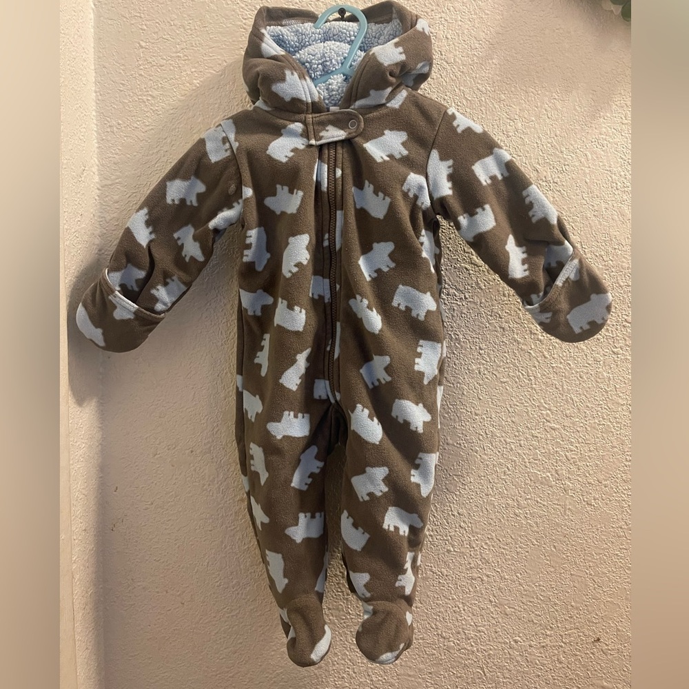 Baby boy snowsuit 6 months